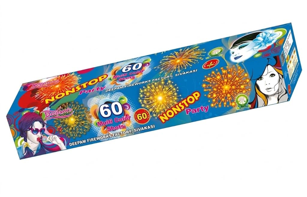 60 SHOT MULTICOLOUR 