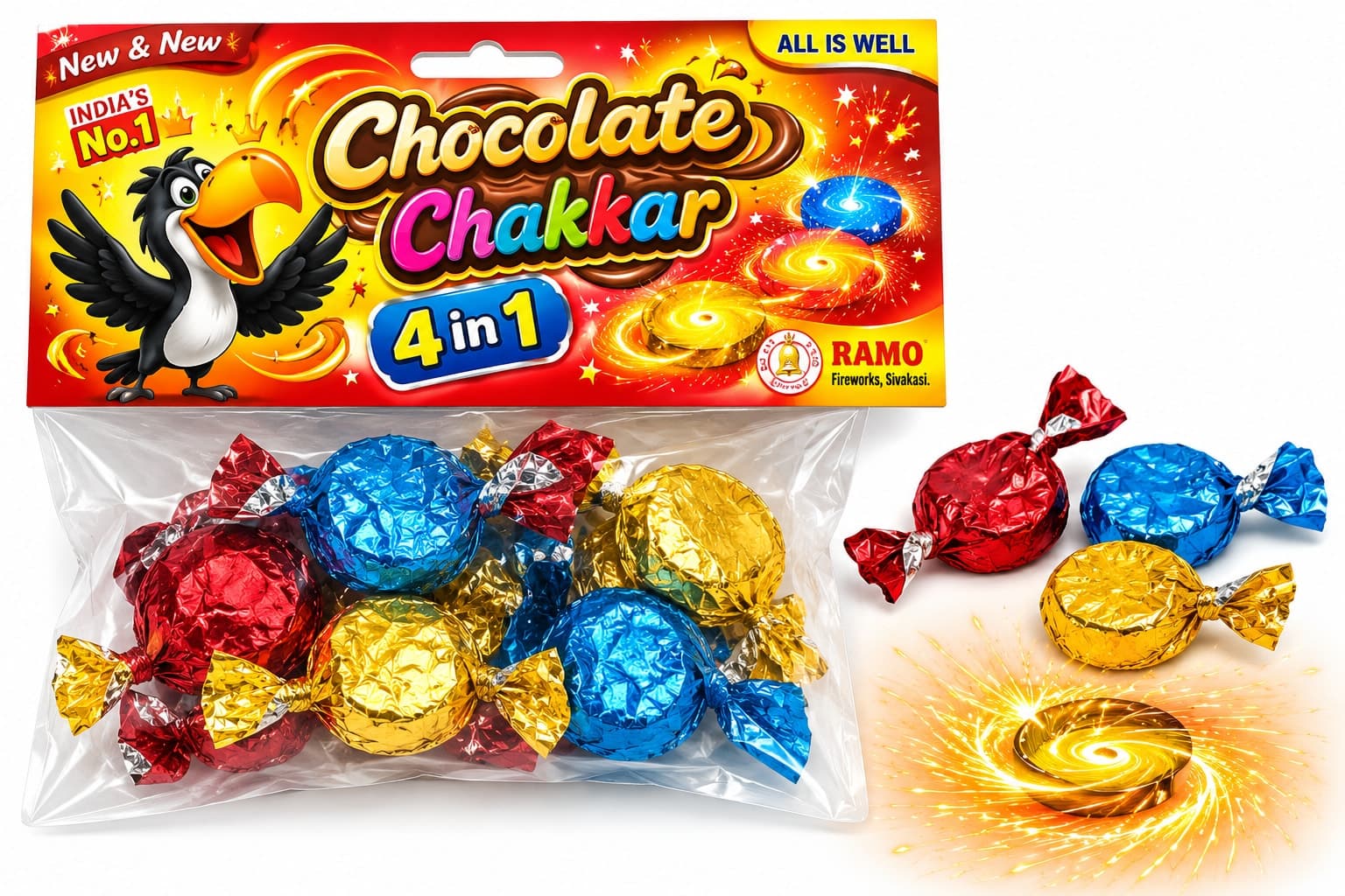 CHOCOLATE CHAKKAR (4 IN 1)